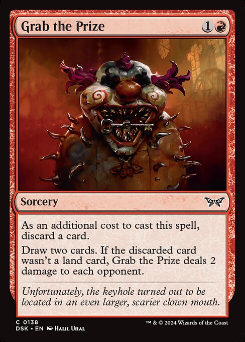 Grab the Prize (Duskmourn: House of Horror)