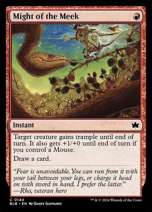 Might of the Meek (Bloomburrow)