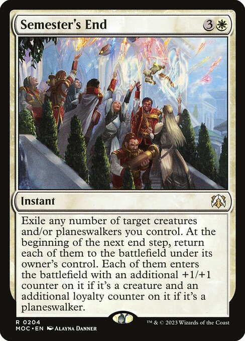 Semester's End (March of the Machine Commander)
