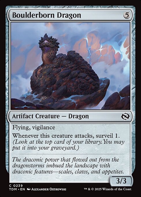 Boulderborn Dragon (Tarkir: Dragonstorm)