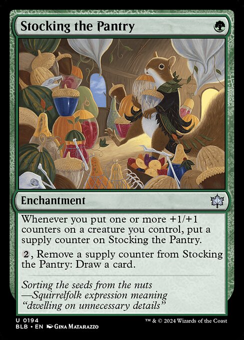 Stocking the Pantry (Bloomburrow)