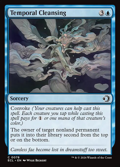 Temporal Cleansing (Lorwyn Eclipsed)