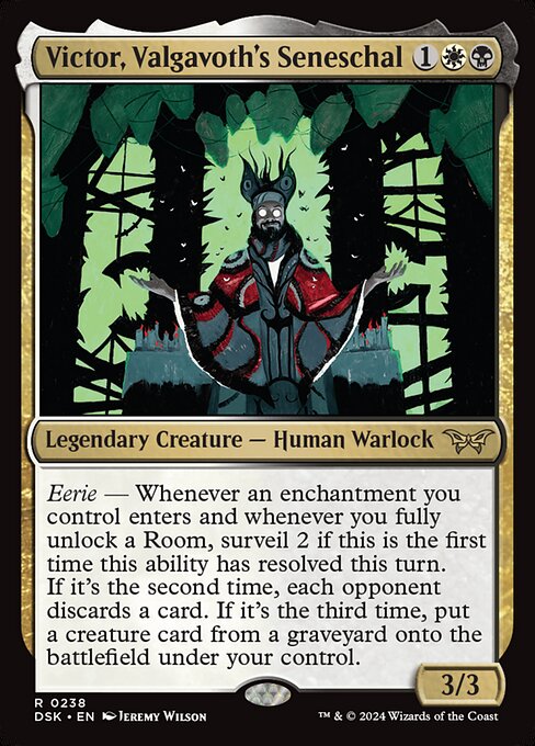 Victor, Valgavoth's Seneschal (Duskmourn: House of Horror)