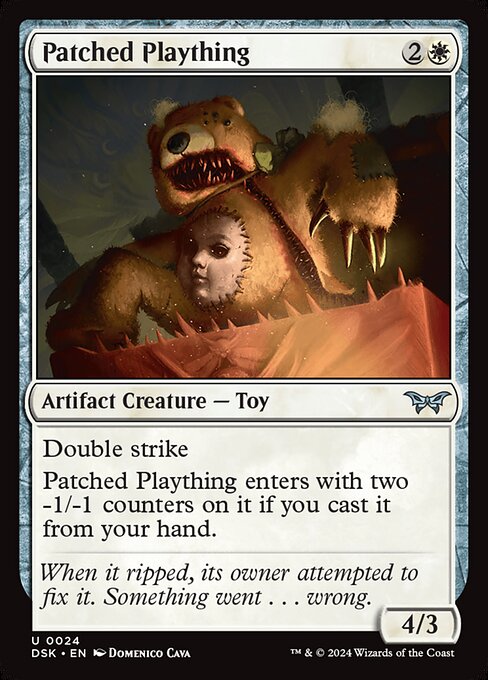 Patched Plaything (Duskmourn: House of Horror)
