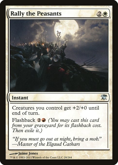Rally the Peasants (Innistrad)