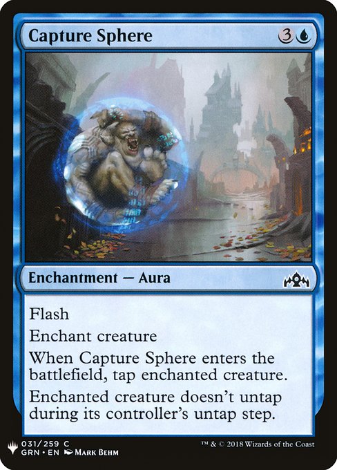 Capture Sphere (The List)