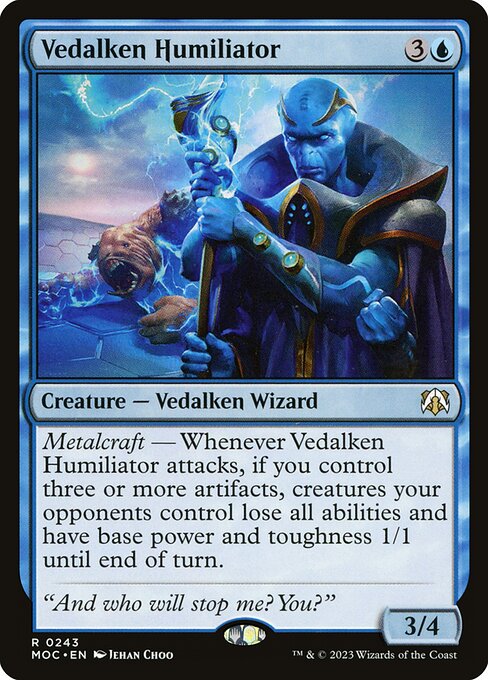 Vedalken Humiliator (March of the Machine Commander)