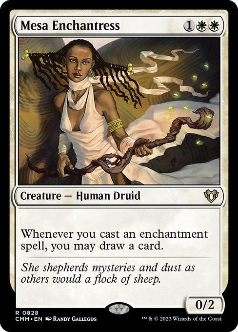 Mesa Enchantress (Commander Masters)