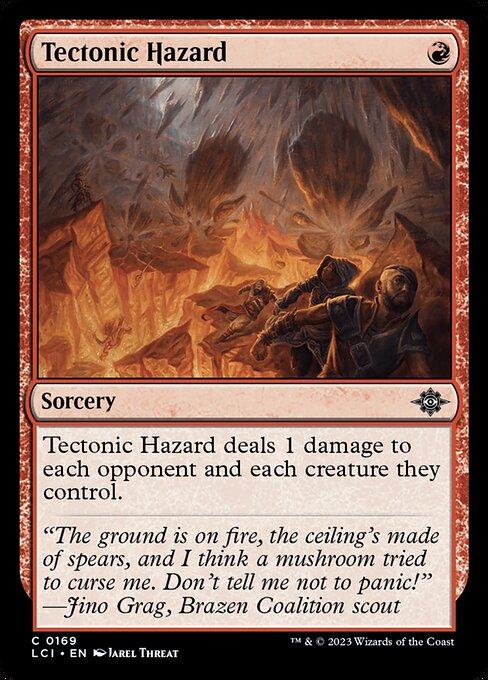 Tectonic Hazard (The Lost Caverns of Ixalan)