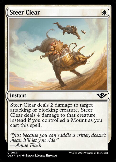Steer Clear (Outlaws of Thunder Junction)