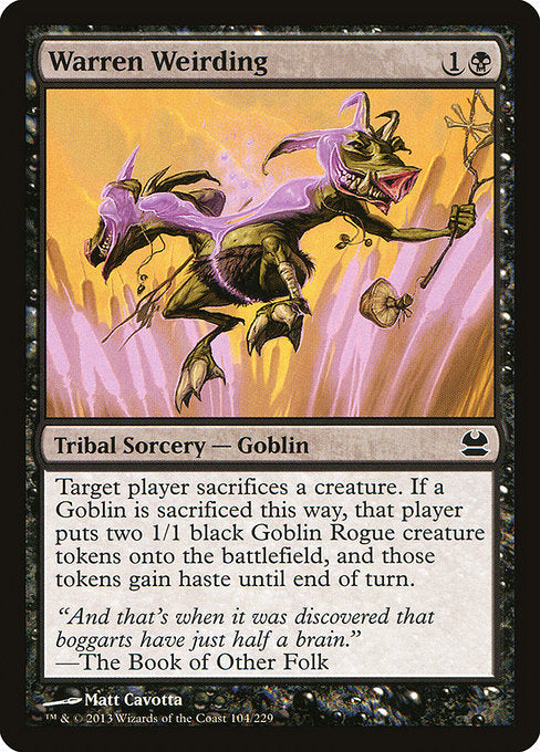 Warren Weirding (Modern Masters)