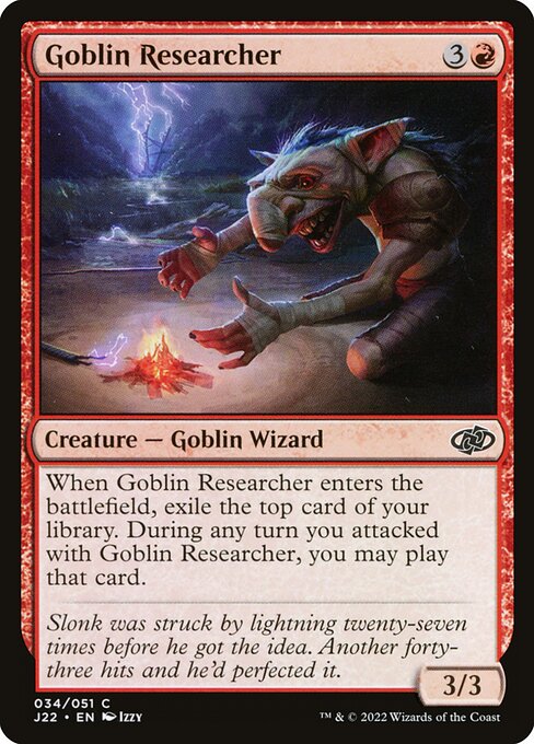 Goblin Researcher (Jumpstart 2022)