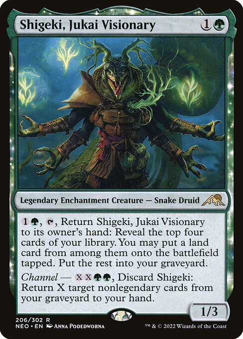 Shigeki, Jukai Visionary (Kamigawa: Neon Dynasty)