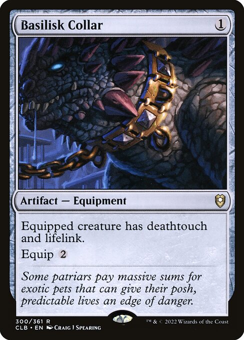 Basilisk Collar (Commander Legends: Battle for Baldur's Gate)