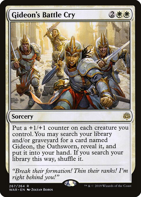 Gideon's Battle Cry (War of the Spark)
