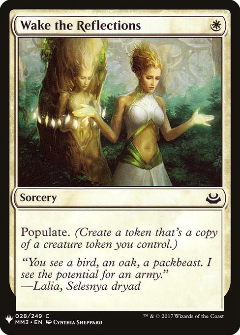 Wake the Reflections (The List)