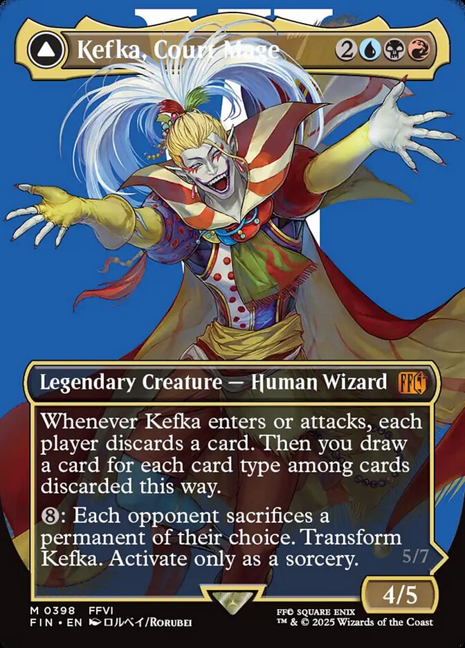 Kefka, Court Mage // Kefka, Ruler of Ruin (Final Fantasy)