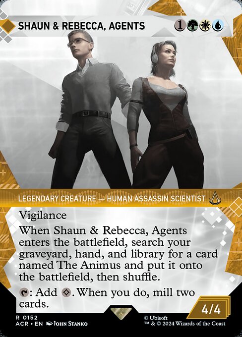 Shaun & Rebecca, Agents (Assassin's Creed)