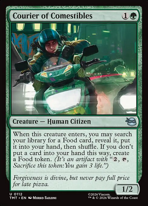 Courier of Comestibles (Teenage Mutant Ninja Turtles)