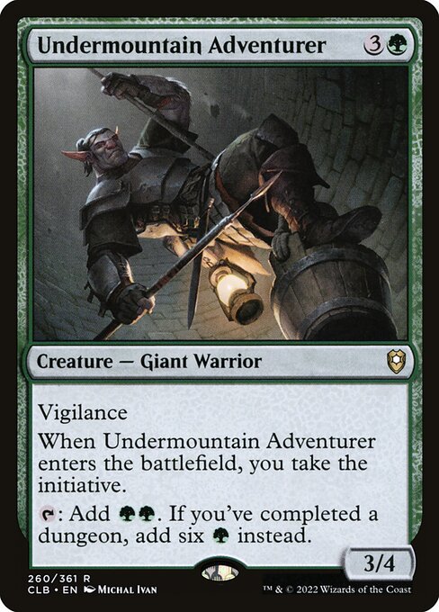 Undermountain Adventurer (Commander Legends: Battle for Baldur's Gate)