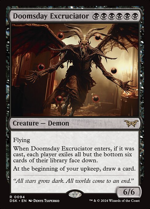 Doomsday Excruciator (Duskmourn: House of Horror)