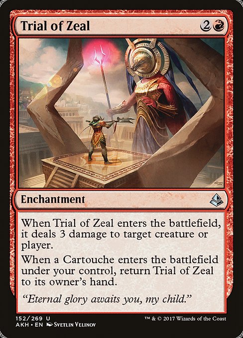 Trial of Zeal (Amonkhet)