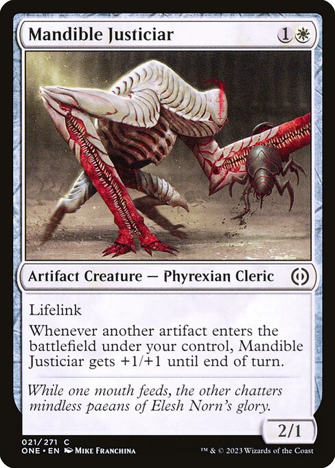 Mandible Justiciar (Phyrexia: All Will Be One)