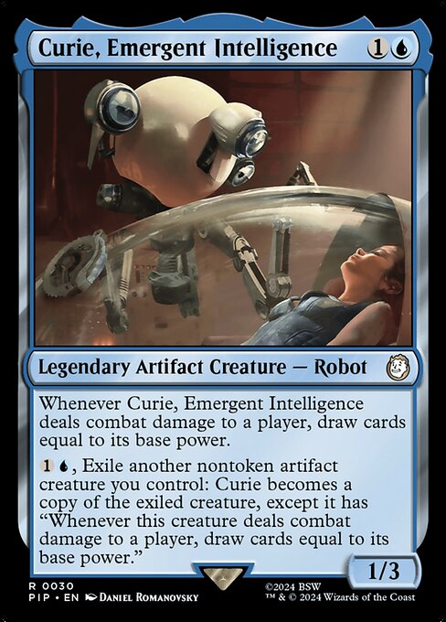 Curie, Emergent Intelligence (Fallout)