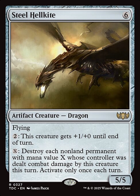 Steel Hellkite (Tarkir: Dragonstorm Commander)