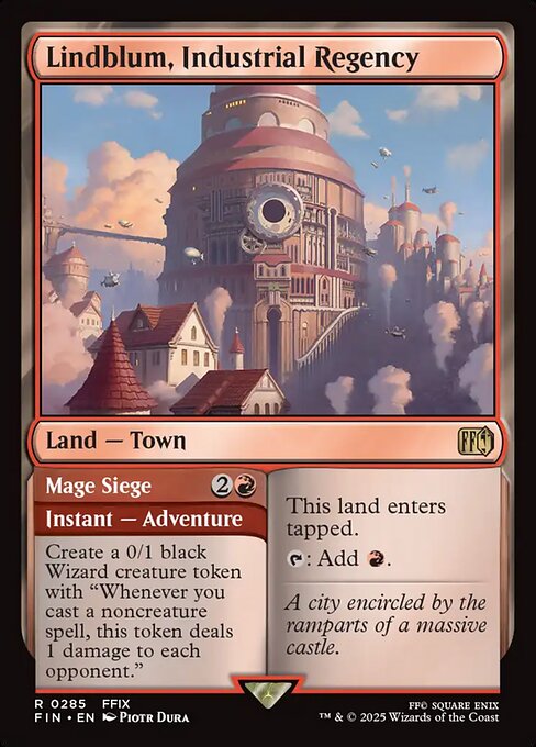 Lindblum, Industrial Regency // Mage Siege (Final Fantasy)