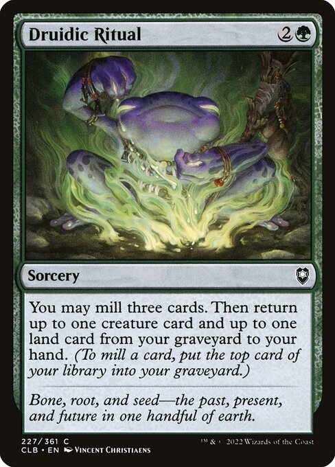 Druidic Ritual (Commander Legends: Battle for Baldur's Gate)