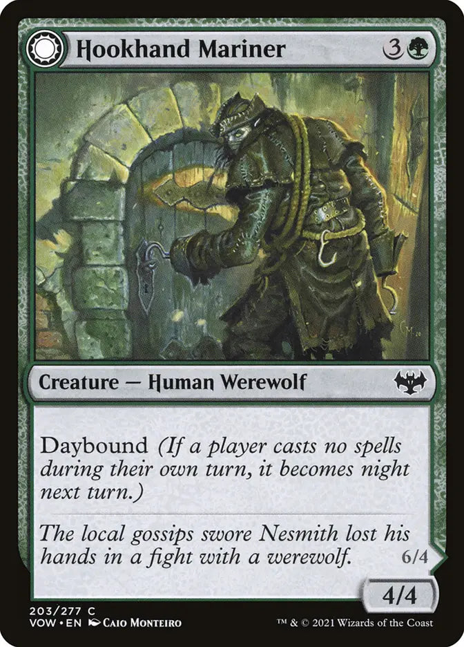 Hookhand Mariner // Riphook Raider (Innistrad: Crimson Vow)