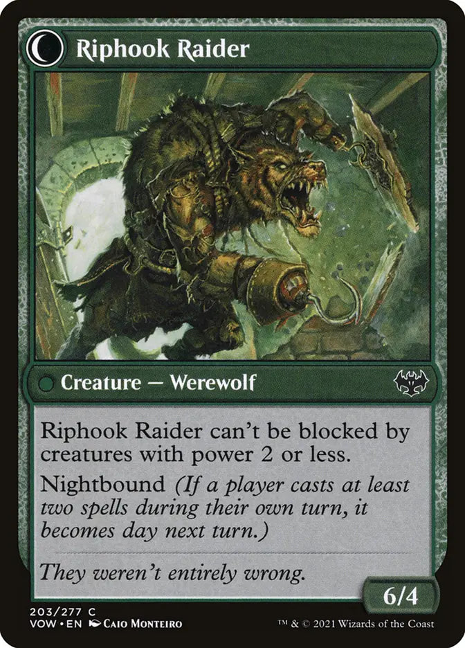 Hookhand Mariner // Riphook Raider (Innistrad: Crimson Vow)