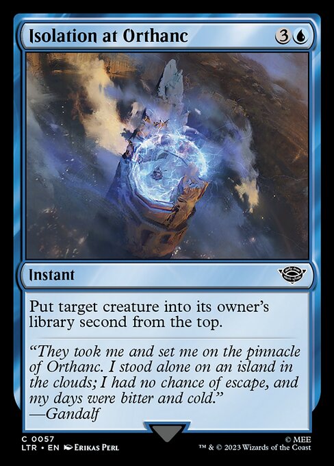 Isolation at Orthanc (The Lord of the Rings: Tales of Middle-earth)