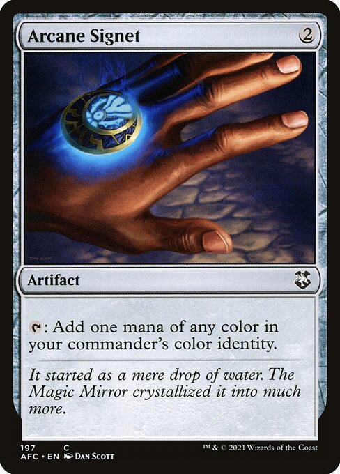 Arcane Signet (Forgotten Realms Commander)