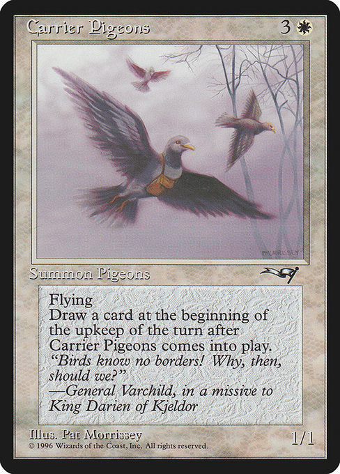 Carrier Pigeons (Alliances)