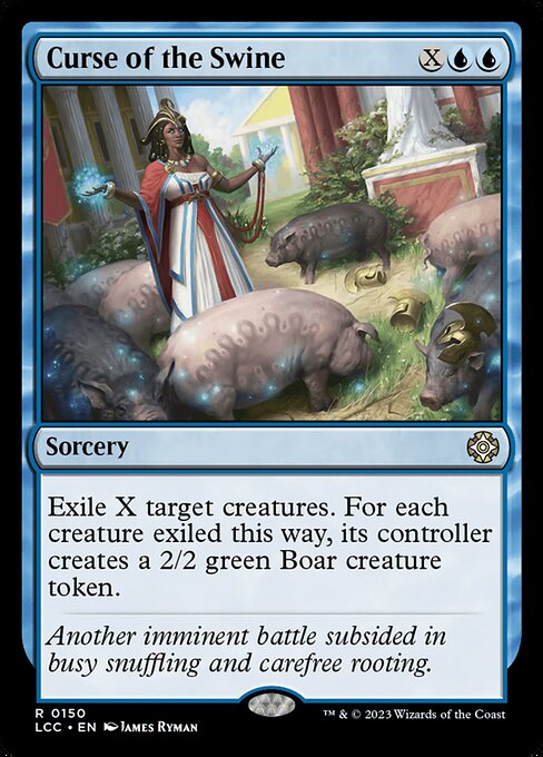 Curse of the Swine (The Lost Caverns of Ixalan Commander)