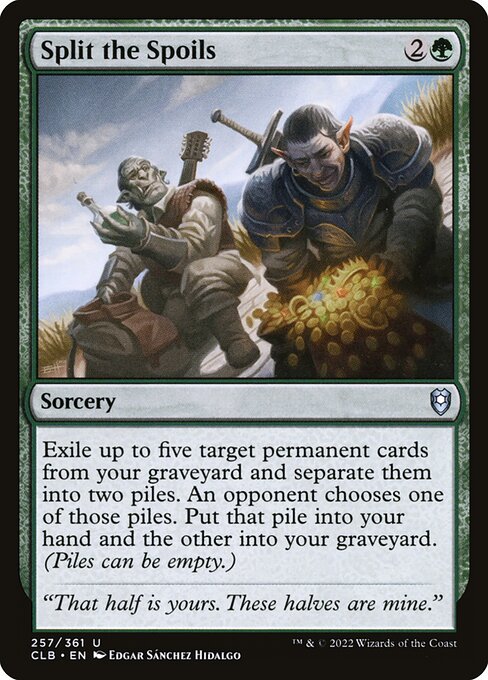 Split the Spoils (Commander Legends: Battle for Baldur's Gate)