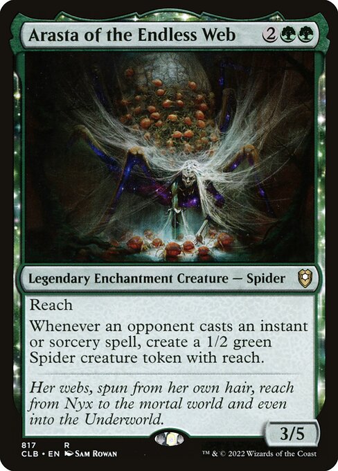 Arasta of the Endless Web (Commander Legends: Battle for Baldur's Gate)
