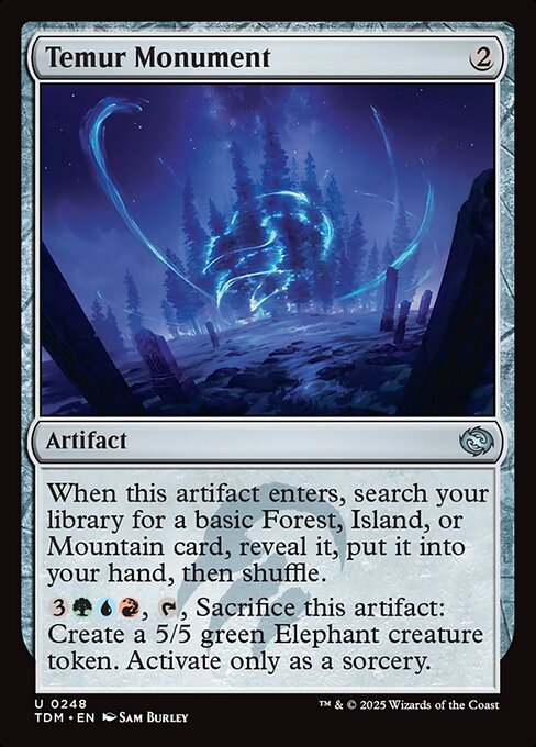 Temur Monument (Tarkir: Dragonstorm)