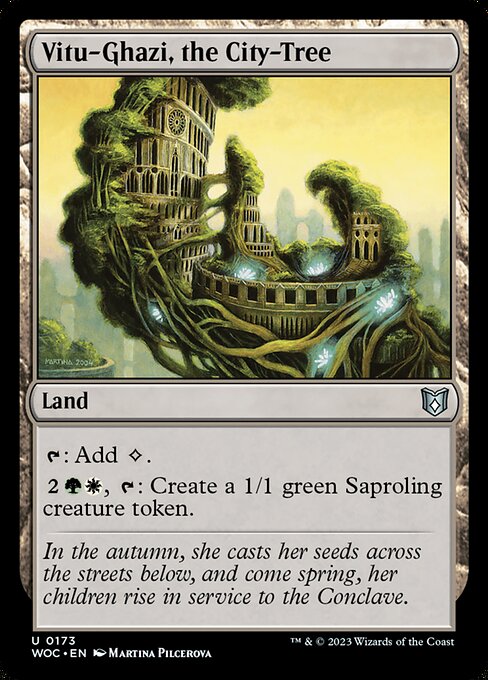 Vitu-Ghazi, the City-Tree (Wilds of Eldraine Commander)