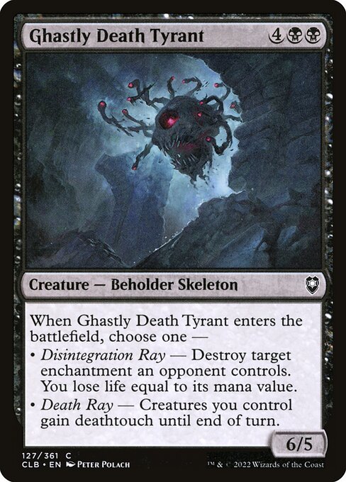 Ghastly Death Tyrant (Commander Legends: Battle for Baldur's Gate)