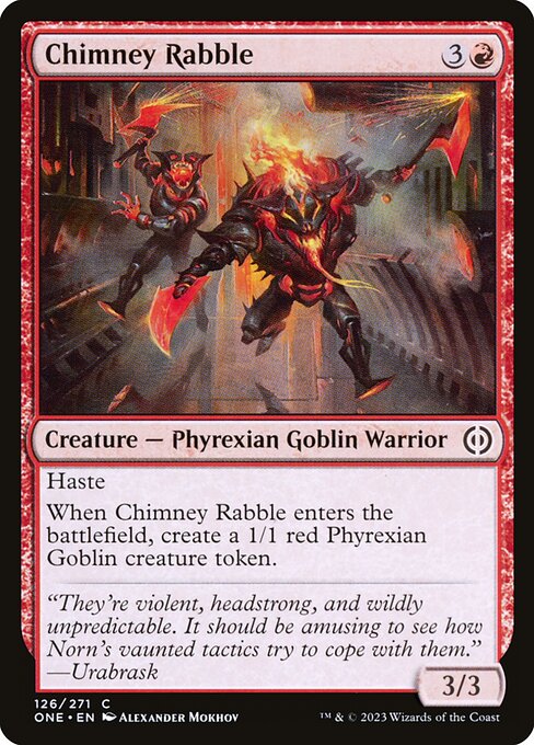 Chimney Rabble (Phyrexia: All Will Be One)