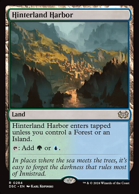 Hinterland Harbor (Duskmourn: House of Horror Commander)