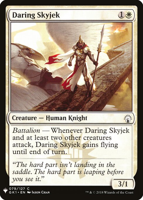 Daring Skyjek (The List)
