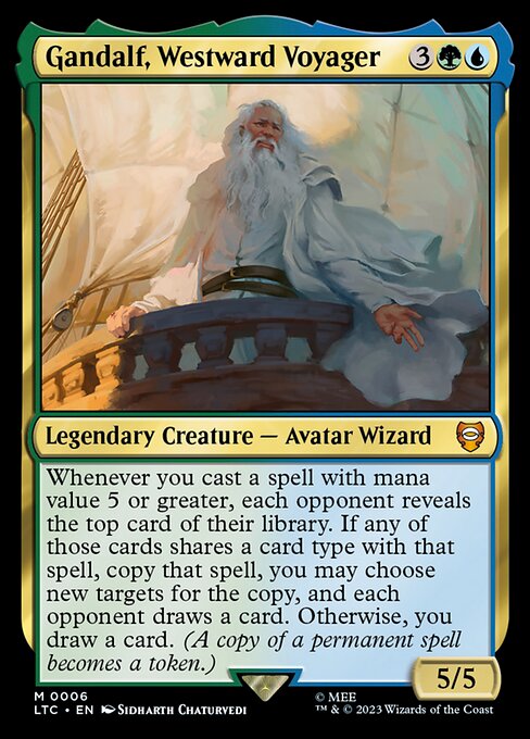 Gandalf, Westward Voyager (Tales of Middle-earth Commander)