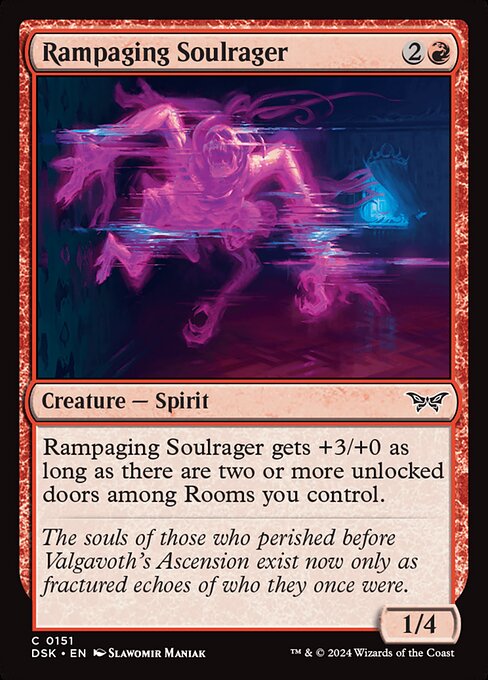 Rampaging Soulrager (Duskmourn: House of Horror)