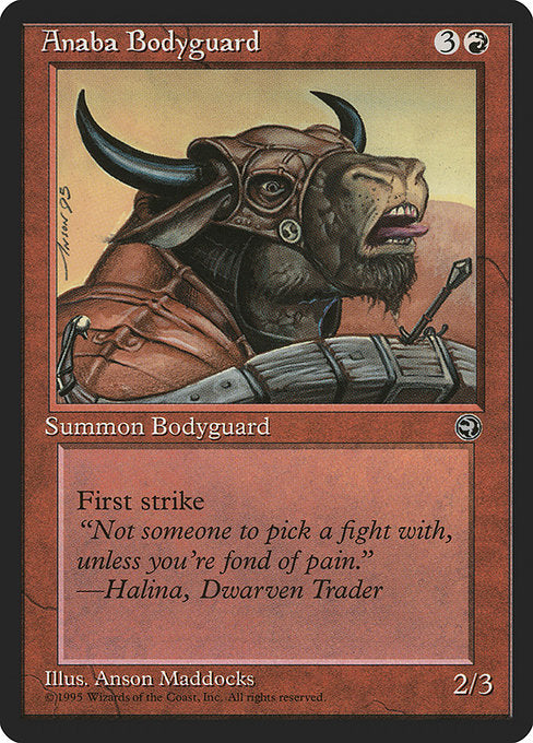 Anaba Bodyguard (Homelands)