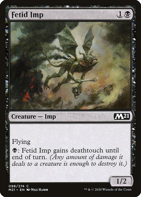 Fetid Imp (Core Set 2021)