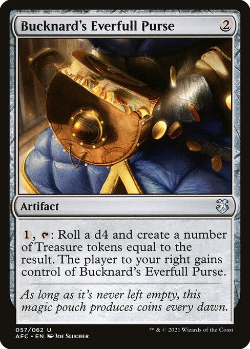 Bucknard's Everfull Purse (Forgotten Realms Commander)